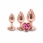 Set dop anal Rear Assets - Trainer Kit - Rose Gold - Pink Heart